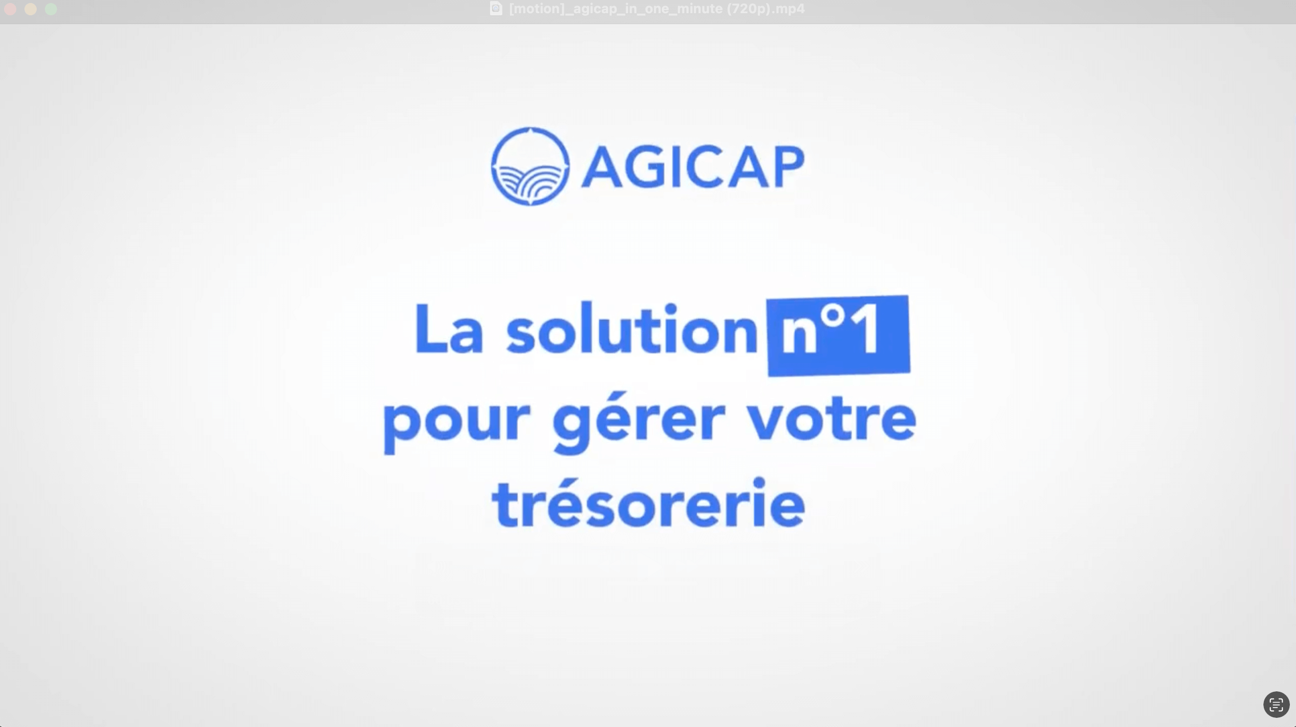 Vidéo produit Agicap