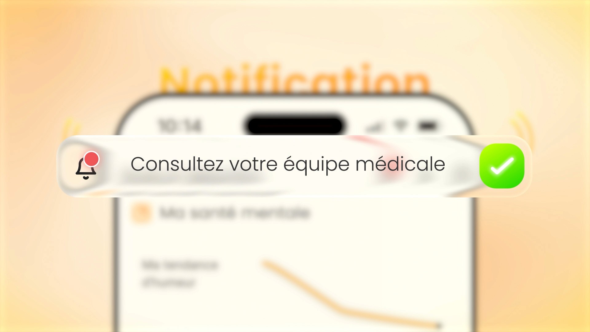 L'application de suivi de la santé mentale