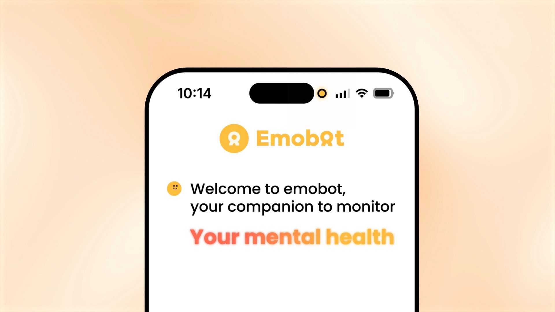 L'application de suivi de la santé mentale