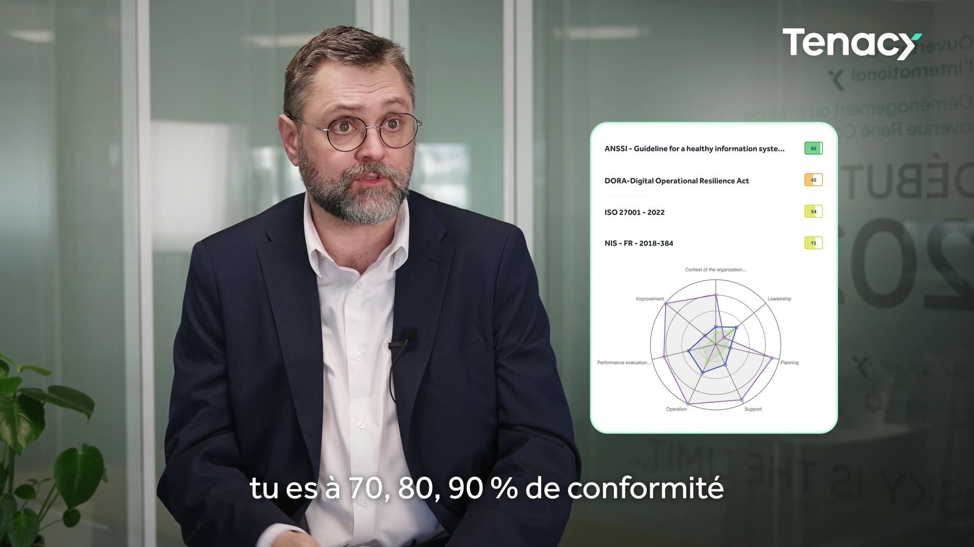 Tenacy - table ronde cybersécurité et témoignages clients